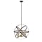 Z-Lite Cavallo 5 Light Pendant, Hammered Bronze + Olde Brass 463-18HBRZ-OBR - alternate 7